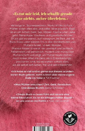 Buchcover und Innenansicht für das Buch: Das Unwohlsein der modernen Mutter