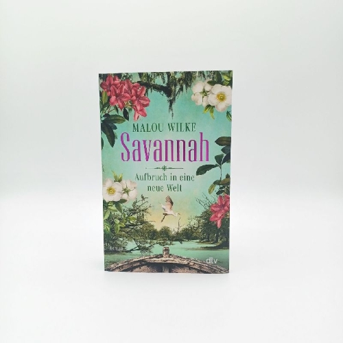 Buchcover und Innenansicht für das Buch: Savannah - Aufbruch in eine neue Welt