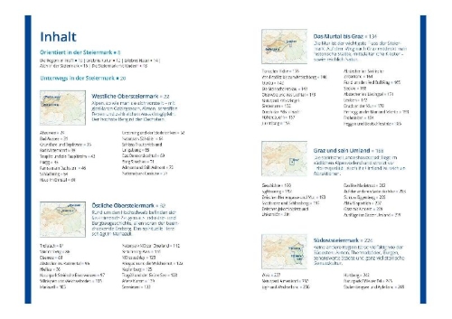 Buchcover und Innenansicht für das Buch: MICHAEL MÜLLER Reiseführer Steiermark