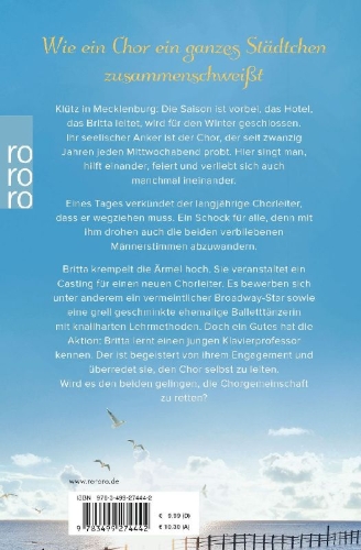 Buchcover und Innenansicht für das Buch: Mein wunderbarer Küstenchor