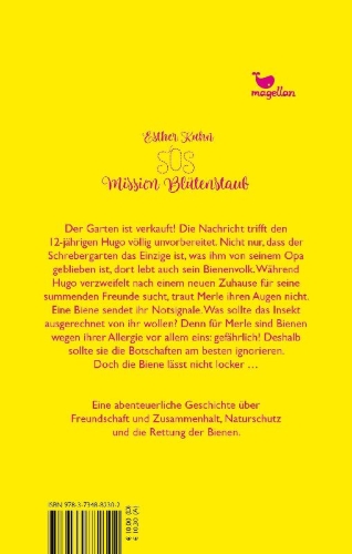 Buchcover und Innenansicht für das Buch: SOS - Mission Blütenstaub