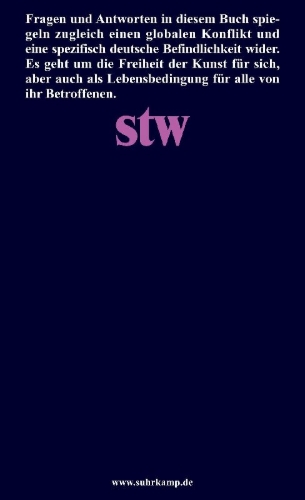 Buchcover und Innenansicht für das Buch: Öffentliche Kunstfreiheit