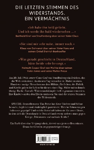 Buchcover und Innenansicht für das Buch: Wir Kinder des 20. Juli