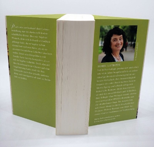 Buchcover und Innenansicht für das Buch: Das Kaffeehaus - Geheime Wünsche