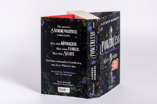 Buchcover und Innenansicht für das Buch: Powerless