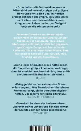 Buchcover und Innenansicht für das Buch: Die Nulllinie