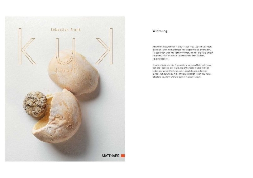 Buchcover und Innenansicht für das Buch: kuk [cook]