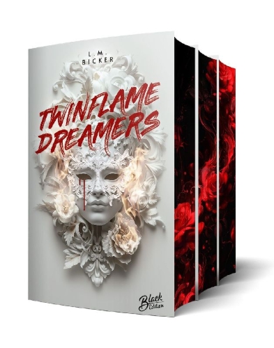 Buchcover und Innenansicht für das Buch: Twinflame Dreamers | Mit wunderschönem Farbschnitt