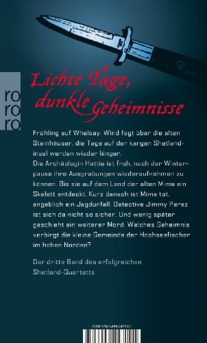 Buchcover und Innenansicht für das Buch: Im kalten Licht des Frühlings