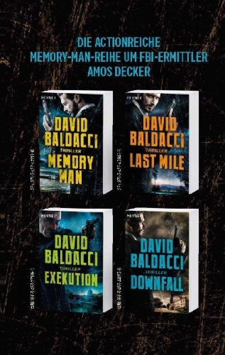 Buchcover und Innenansicht für das Buch: The Fallen (Memory Man 4)
