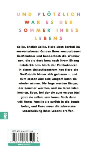 Buchcover und Innenansicht für das Buch: Im Sommer der Wildbienen