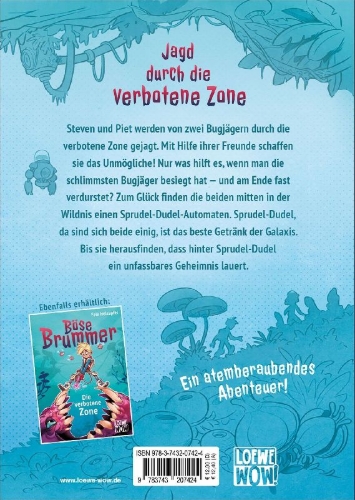 Buchcover und Innenansicht für das Buch: Böse Brummer (Band 2) - Das dunkle Geheimnis