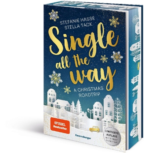 Buchcover und Innenansicht für das Buch: Single All the Way. A Christmas Roadtrip