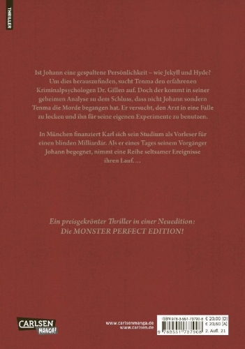 Buchcover und Innenansicht für das Buch: Monster Perfect Edition 3