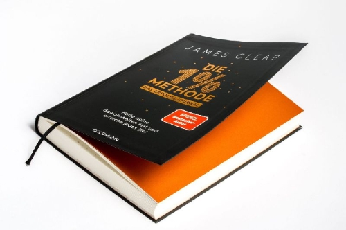 Buchcover und Innenansicht für das Buch: The Clear Habit Journal