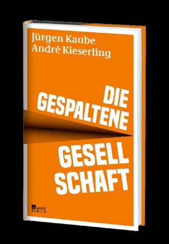 Buchcover und Innenansicht für das Buch: Die gespaltene Gesellschaft