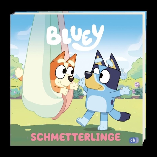 Buchcover und Innenansicht für das Buch: BLUEY - Butterflies