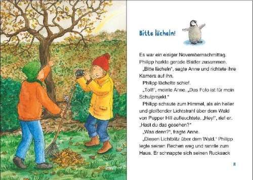 Buchcover und Innenansicht für das Buch: Eve of the Emperor Penguin