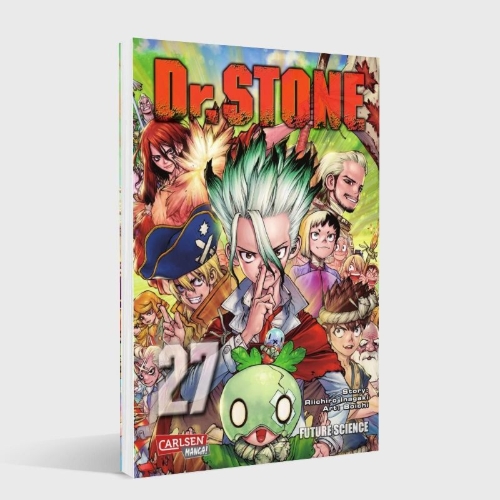 Buchcover und Innenansicht für das Buch: Dr. Stone