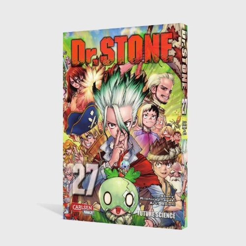 Buchcover und Innenansicht für das Buch: Dr. Stone