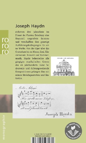 Buchcover und Innenansicht für das Buch: Joseph Haydn