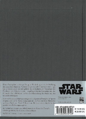 Buchcover und Innenansicht für das Buch: The Jedi Path: A Manuel for Students of the Force