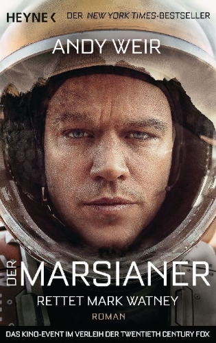 Buchcover und Innenansicht für das Buch: The Martian