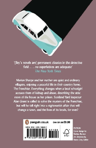Buchcover und Innenansicht für das Buch: The Franchise Affair