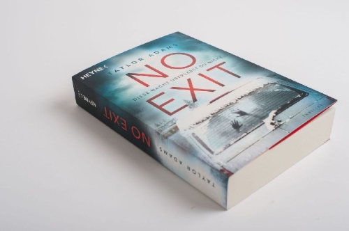 Buchcover und Innenansicht für das Buch: No Exit