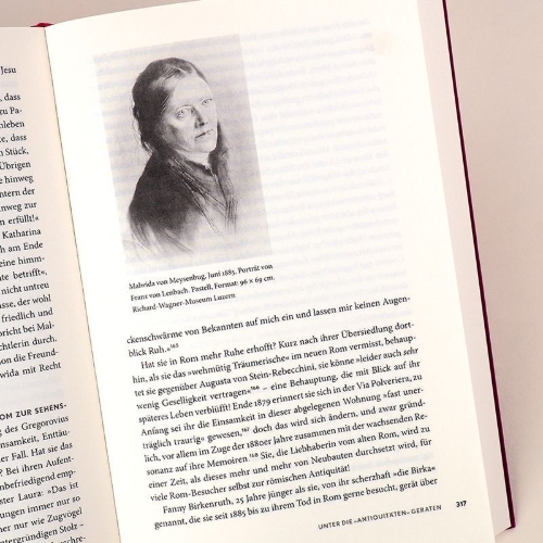 Buchcover und Innenansicht für das Buch: Malwida von Meysenbug