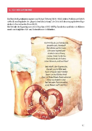 Buchcover und Innenansicht für das Buch: Das kleine Bayern-Lexikon - der Freistaat in Stichwörtern