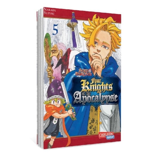 Buchcover und Innenansicht für das Buch: Mokushiroku no yonkishi