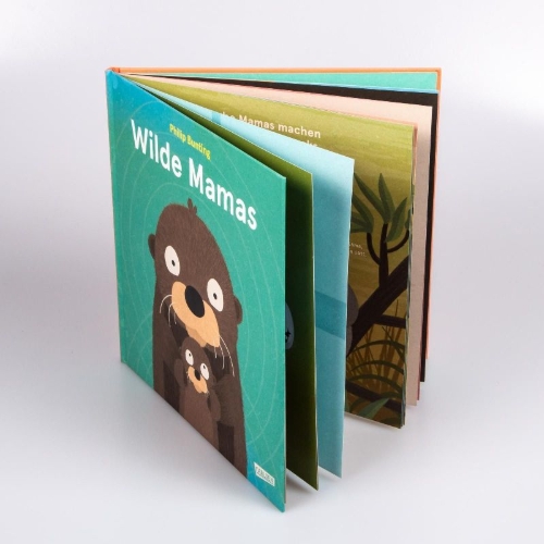 Buchcover und Innenansicht für das Buch: Wild about Mums