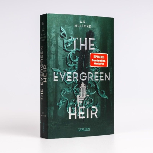 Buchcover und Innenansicht für das Buch: The Evergreen Heir