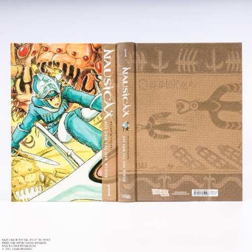 Buchcover und Innenansicht für das Buch: Kaze no Tani no Nausicaä