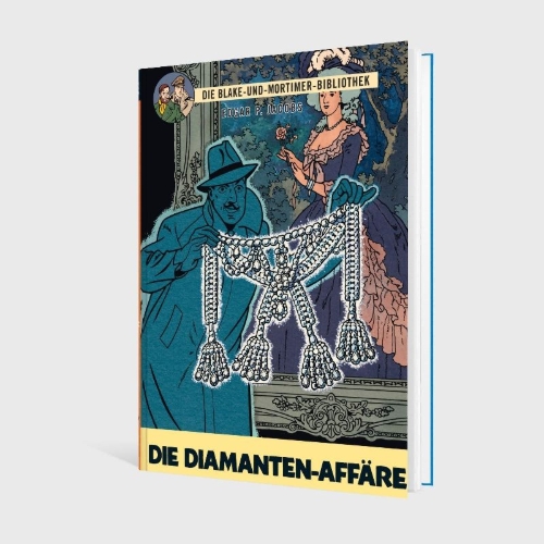 Buchcover und Innenansicht für das Buch: Blake & Mortimer - Tome 10 - L'Affaire du Collier