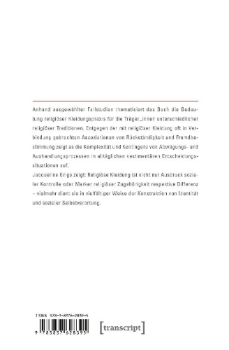 Buchcover und Innenansicht für das Buch: Religiöse Kleidung