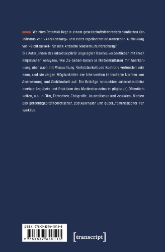 Buchcover und Innenansicht für das Buch: Anerkennung und Sichtbarkeit