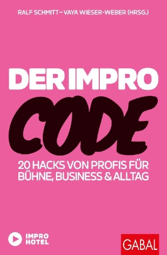 Buchcover und Innenansicht für das Buch: Der Impro-Code
