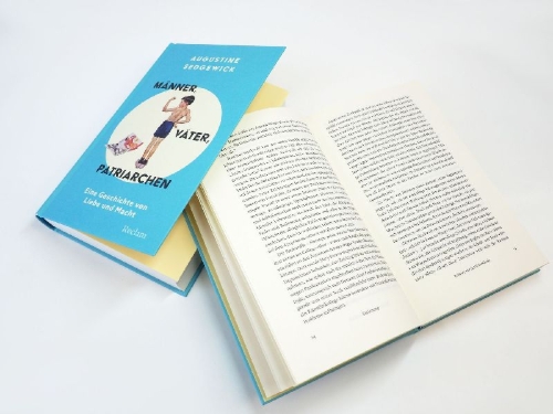 Buchcover und Innenansicht für das Buch: Fatherhood. An Intimate History