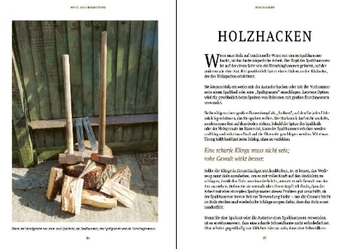 Buchcover und Innenansicht für das Buch: Holz - Ofen - Feuer