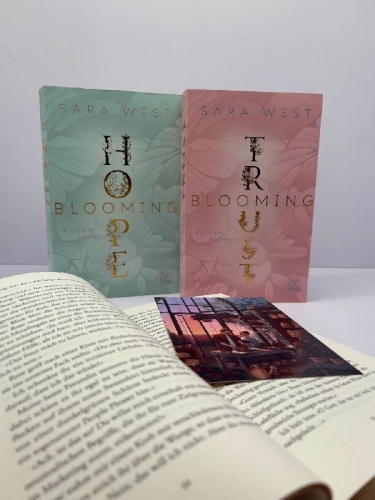 Buchcover und Innenansicht für das Buch: Blooming Fate