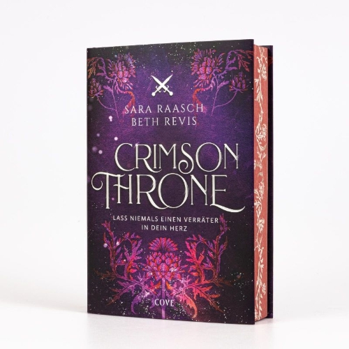 Buchcover und Innenansicht für das Buch: The Crimson Throne (Spy and Guardian 1)