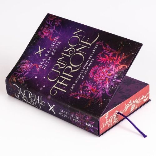 Buchcover und Innenansicht für das Buch: The Crimson Throne (Spy and Guardian 1)