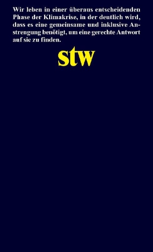 Buchcover und Innenansicht für das Buch: Klimaethik