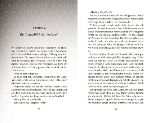 Buchcover und Innenansicht für das Buch: The Experiment