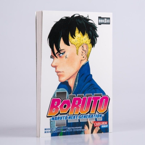 Buchcover und Innenansicht für das Buch: Boruto: Naruto next Generations