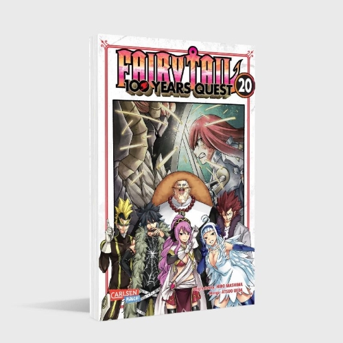 Buchcover und Innenansicht für das Buch: Fairy Tail: 100 Years Quest