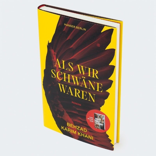 Buchcover und Innenansicht für das Buch: Als wir Schwäne waren
