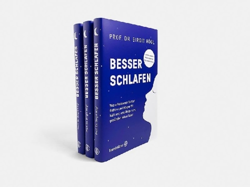 Buchcover und Innenansicht für das Buch: Besser schlafen